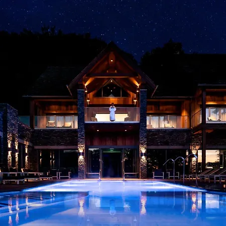 Lodore Falls & Hotel Borrowdale Valley